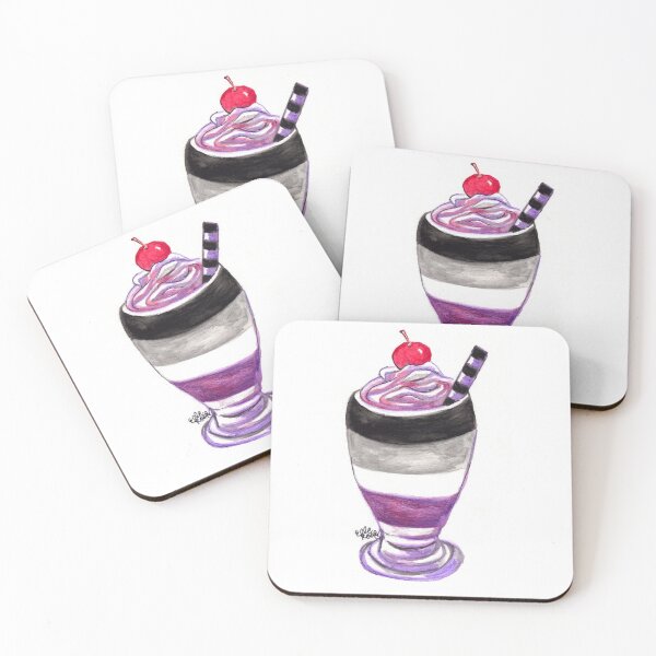 Item preview, batido de orgullo asexual designed and sold by scretladyspider.