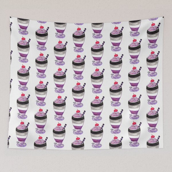 Item preview, batido de orgullo asexual designed and sold by scretladyspider.