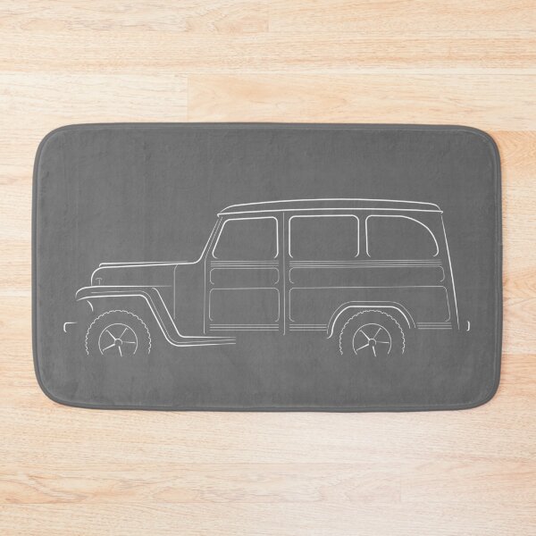 Item preview, Willys Overland - Profile stencil, white designed and sold by mal-photography.