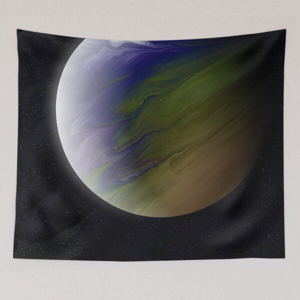 Item preview, Planet Zeta: Outer Space Art designed and sold by Fluid Visions.