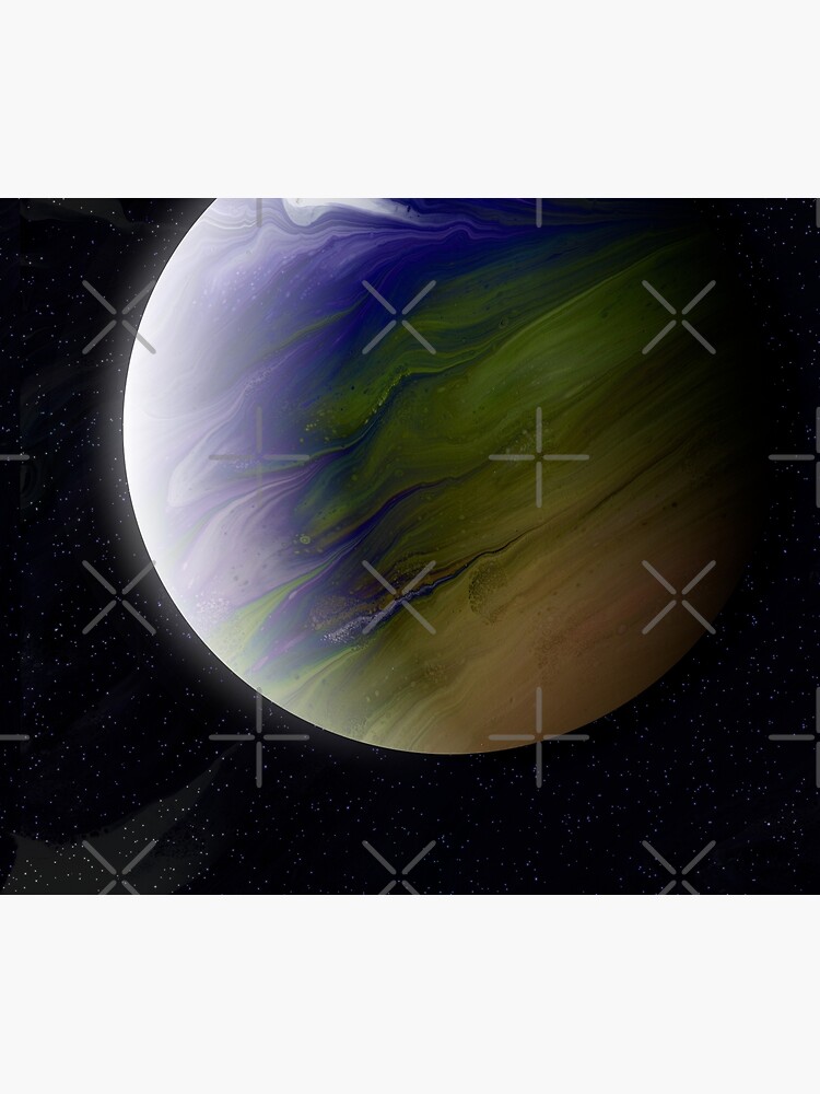 Planet Zeta: Outer Space Art by kerravonsen