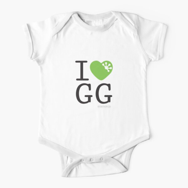 I love GG Short Sleeve Baby One-Piece