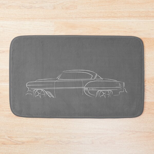 Item preview, 1954 Chevy Bel Air - profile stencil, white designed and sold by mal-photography.