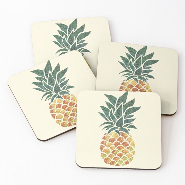 Item preview, Simple Pineapple Pattern designed and sold by flynnsakell.