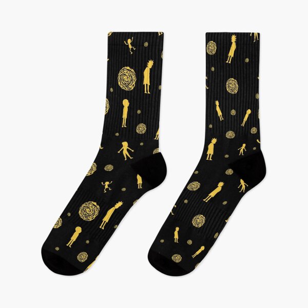 Item preview, Gold Rick and Morty Pattern designed and sold by rainbowdreamer.
