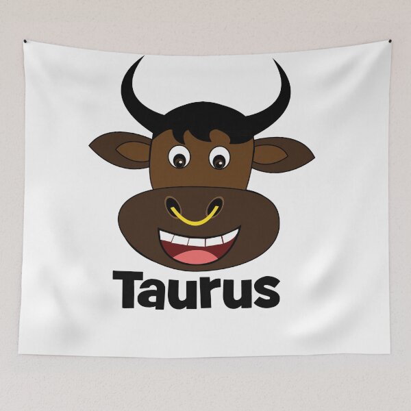 Item preview, Taurus Funny Bull designed and sold by Nisha Prabhu.