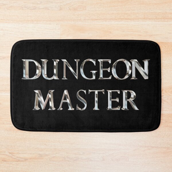 Item preview, Dungeon Master in chrome 3D letters designed and sold by AlexGrim.
