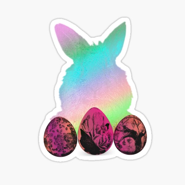 Item preview, Easter Bunny and his Eggs designed and sold by prosper82.