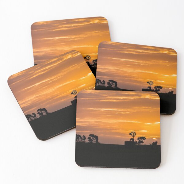 Item preview, Sunset over the farm designed and sold by Leanne Van Den Berg.