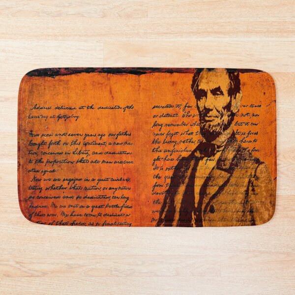 Item preview, ABRAHAM LINCOLN AND THE GETTYSBURG ADDRESS designed and sold by Overthetopsm.