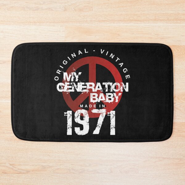 Item preview, 1971 Birthday My Year T Shirts, My Generation Baby!  designed and sold by Sal's T Shirts and Designs.