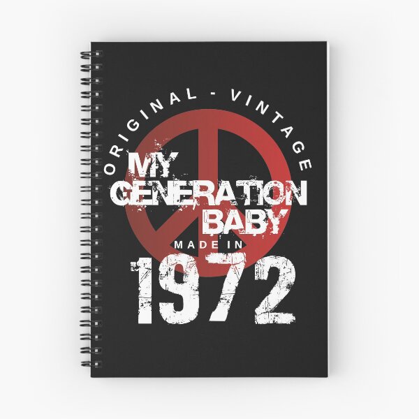 Item preview, 1972 Birthday My Year T Shirts, My Generation Baby!  designed and sold by Sal's T Shirts and Designs.