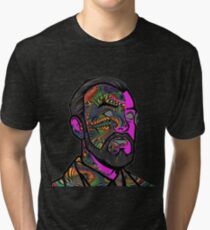 Psychedelic krieger Tri-blend T-Shirt