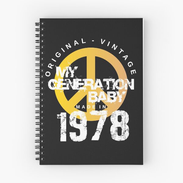 Item preview, 1978 Birthday My Year T Shirts, My Generation Baby!  designed and sold by Sal's T Shirts and Designs.