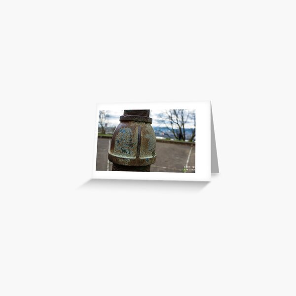 metal top Greeting Card