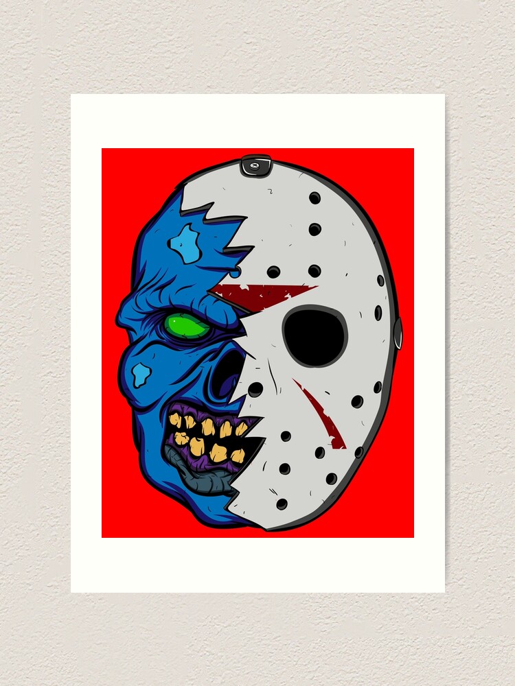 Jason Voorhees Half Mask - Friday the 13th