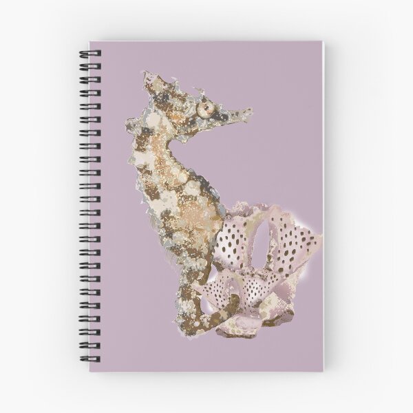 Item preview, The WA Seahorse on Lace Coral Chrissy Wild   designed and sold by ChrissyWild.