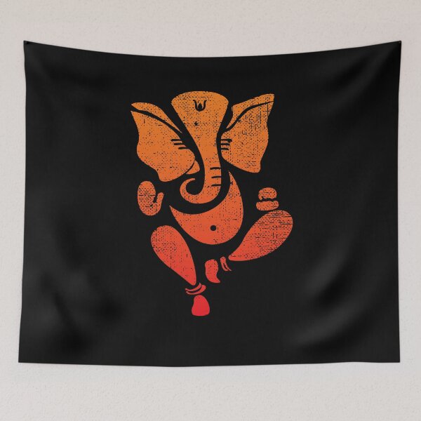 Item preview, Glorious Lord Ganesha In Vintage Style designed and sold by eufouria.