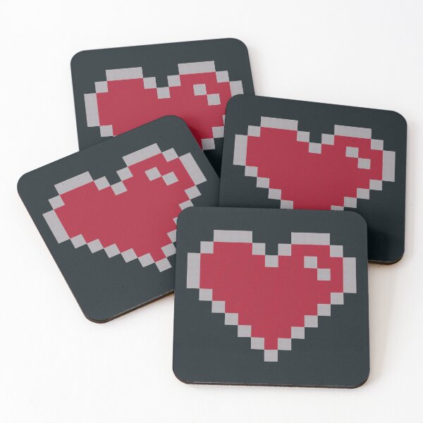 Item preview, Pixel heart designed and sold by Yanmos.