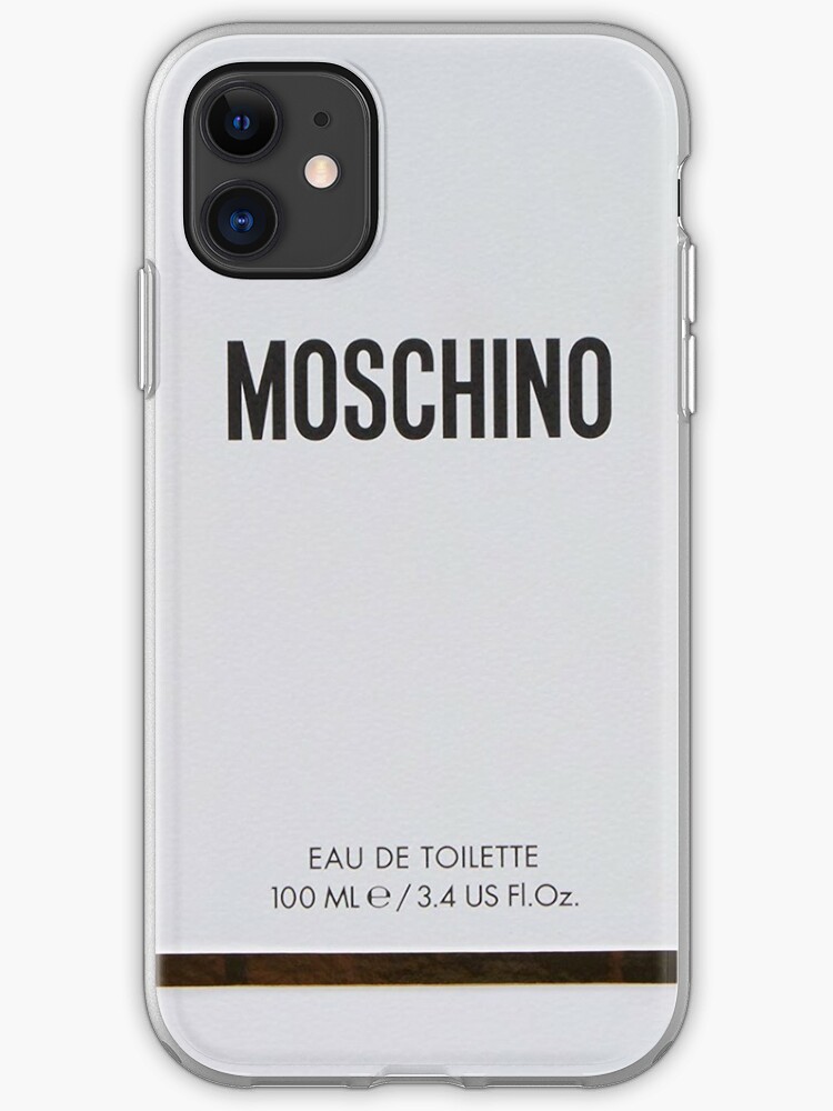 Moschino Eau De Toilette Iphone Case Cover By Davidmortone Redbubble
