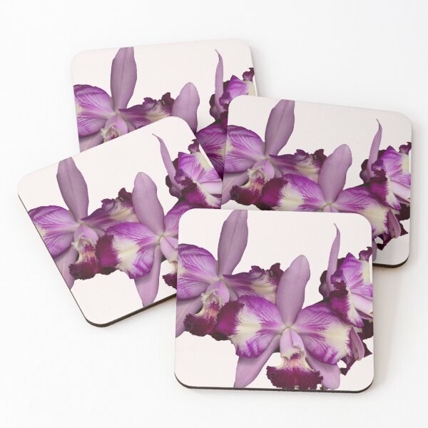 Item preview, Purple Tricolour Cattleya hybrid orchid in flower designed and sold by HMProductions.