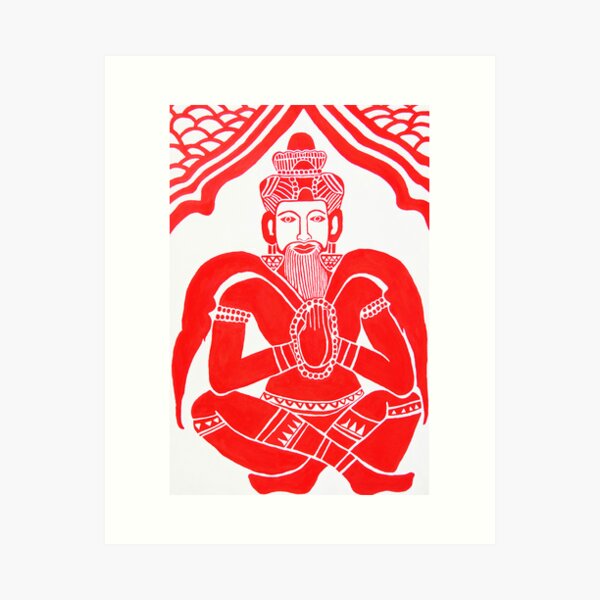 CREATOR AND DESTROYER OF THE WORLD by Thou Art Print