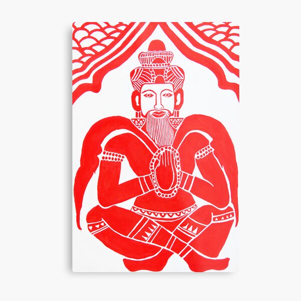 CREATOR AND DESTROYER OF THE WORLD by Thou Metal Print