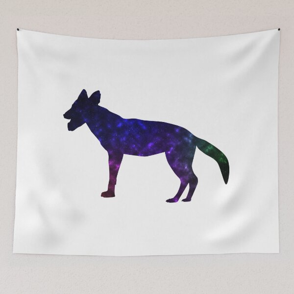 Item preview, Space Silhouette Jackal designed and sold by Bloodfire09.