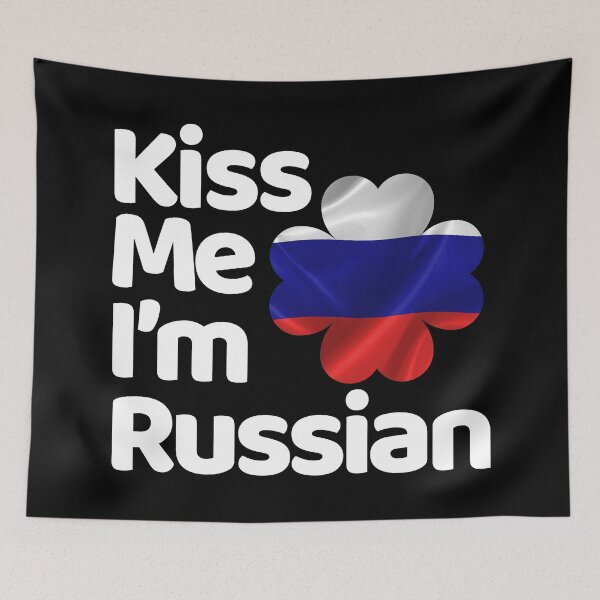 Item preview, Kiss Me I am Russian from Russia designed and sold by elhefe.