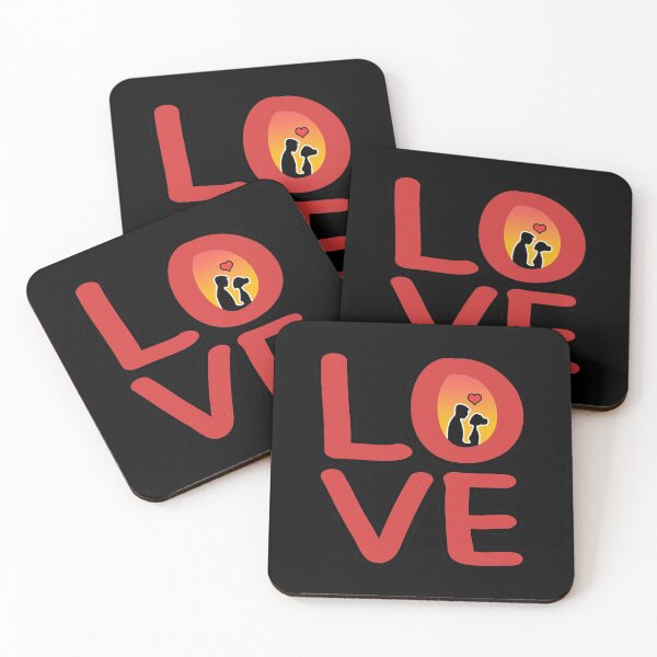 Item preview, Love love couple relationship heart kiss gift designed and sold by redshirtz.