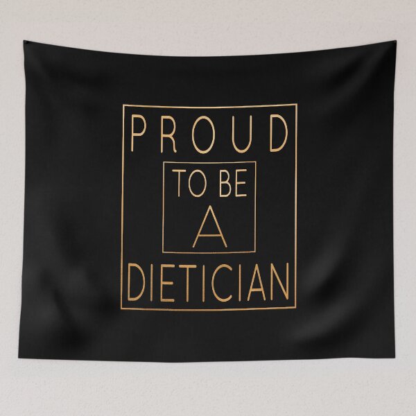Item preview, Proud To Be A Dietician - Funny Nutrition graphic designed and sold by Grabitees.