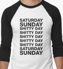 My work week Men's Baseball ¾ T-Shirt