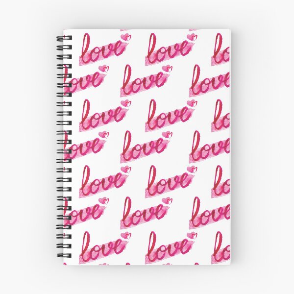 Item preview, Watercolor love pattern designed and sold by Jelena Slijepcevic.