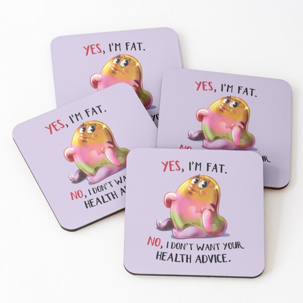 Item preview, Yes, I'm fat. No, I don't want your health advice. designed and sold by OwlishArts.