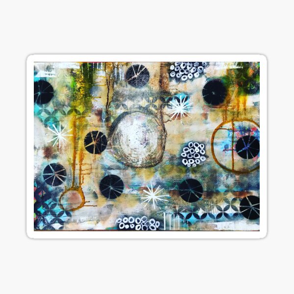 Circles of friends IV Sticker