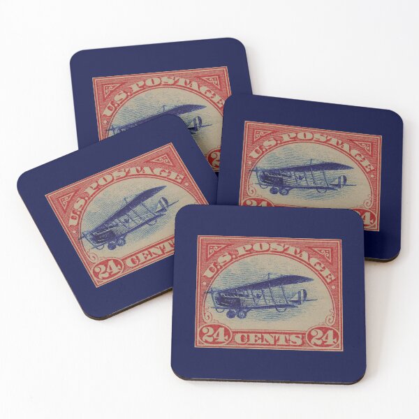 Item preview, Antique US Stamp with Biplane designed and sold by FuzzyHoney.