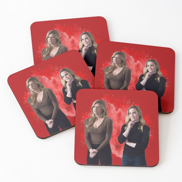 Item preview, Ava Sharpe and Sara Lance red background designed and sold by dutchchu.