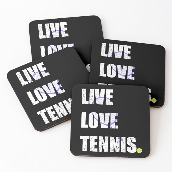 Item preview, Live Love Tennis Tennis player Saying designed and sold by shurikaner.