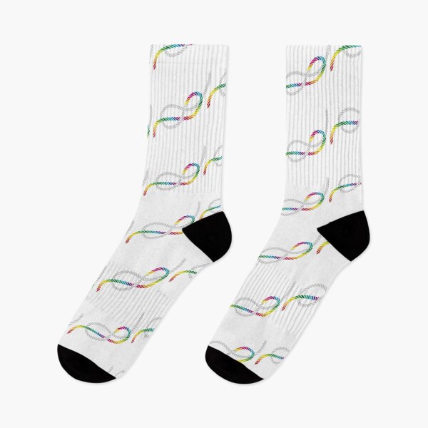 Item preview, Eight knots or love knots in rainbow colors designed and sold by Kisho.