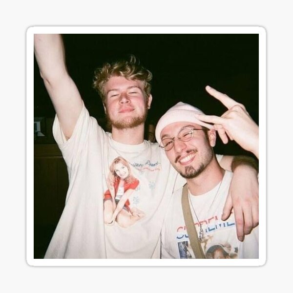 yung gravy and bbno$ Sticker