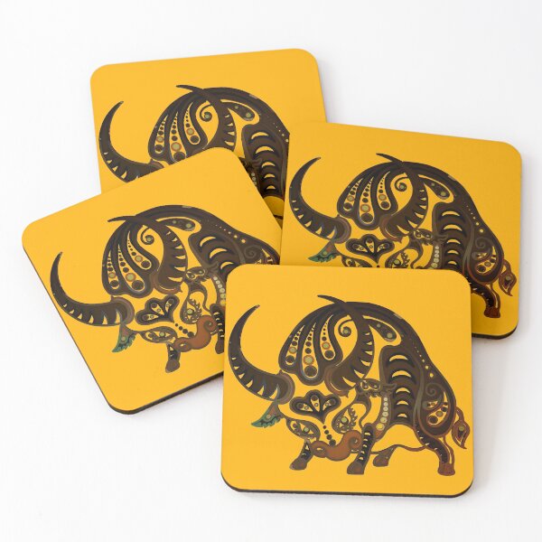 Item preview, Ox Chinese zodiac sign designed and sold by CakTheo.