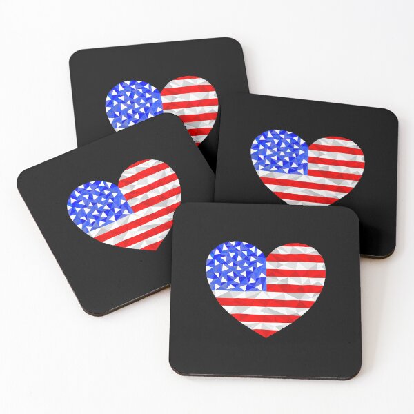 Item preview, Heart america designed and sold by Kube7.