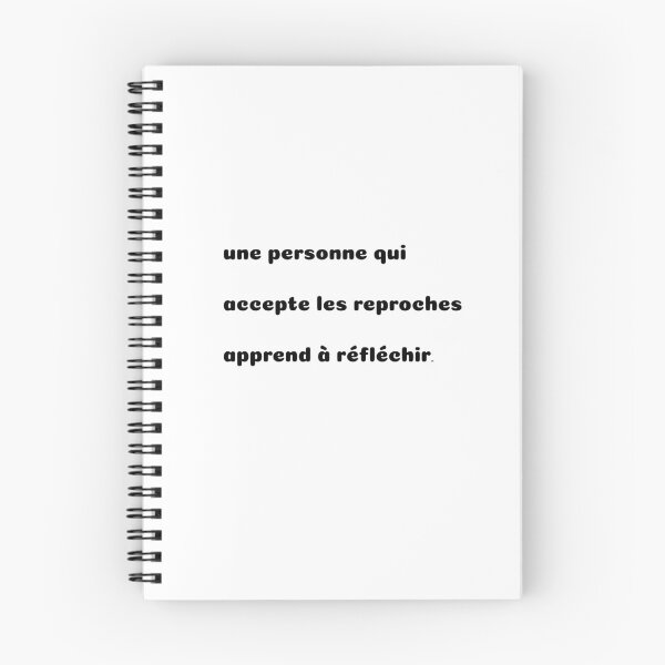 Item preview, nice proverb: a person who accepts reproaches learns to think designed and sold by momoMaboutik80.