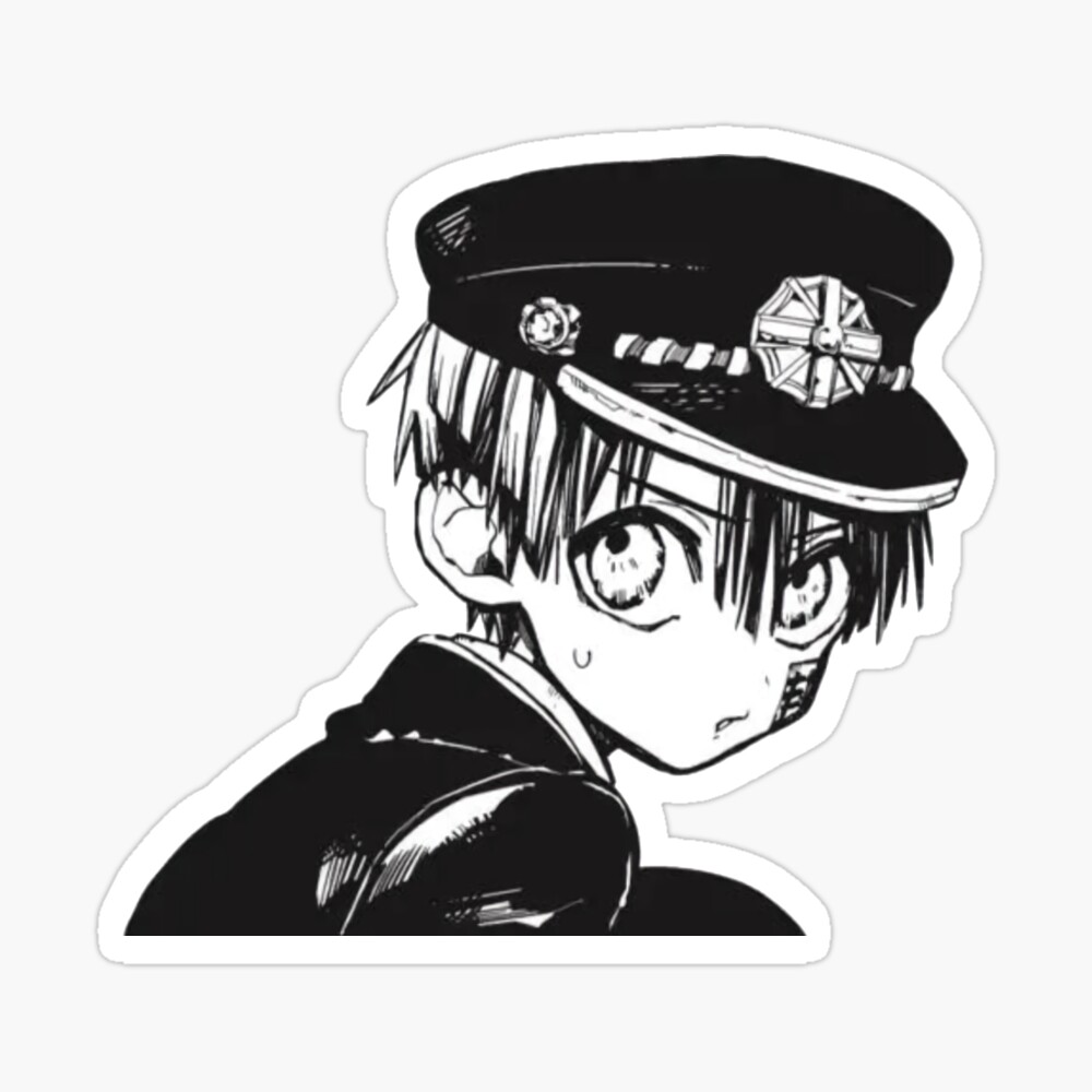 jibaku shounen hanako kun toilet bound hanako kun sticker by dojaes redbubble