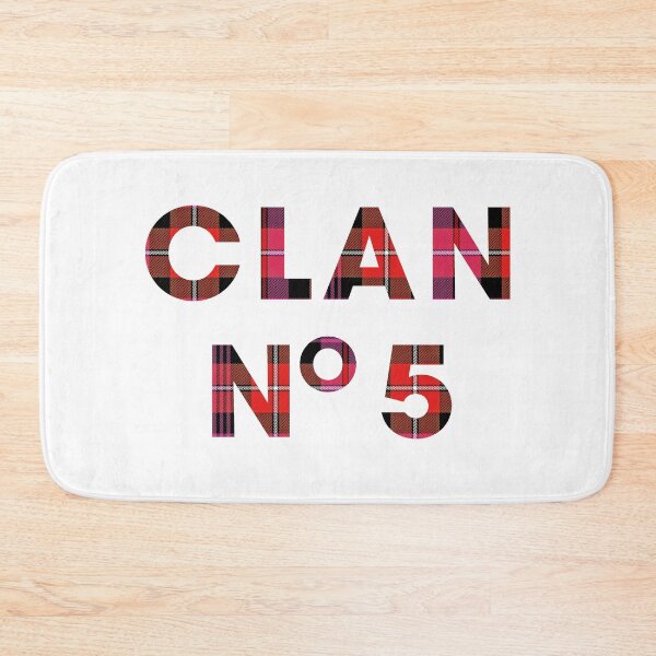 Item preview, CLAN No 5 - Tartan Red designed and sold by Hell-Prints.
