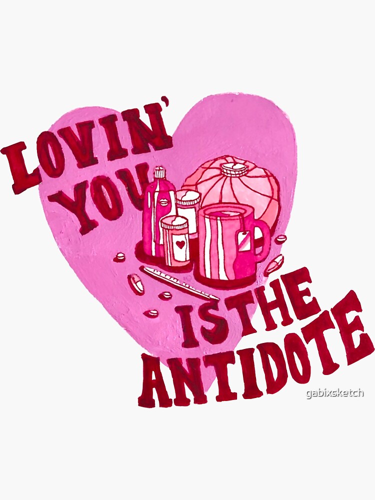 "GOLDEN LYRICS " Sticker for Sale by gabixsketch Redbubble