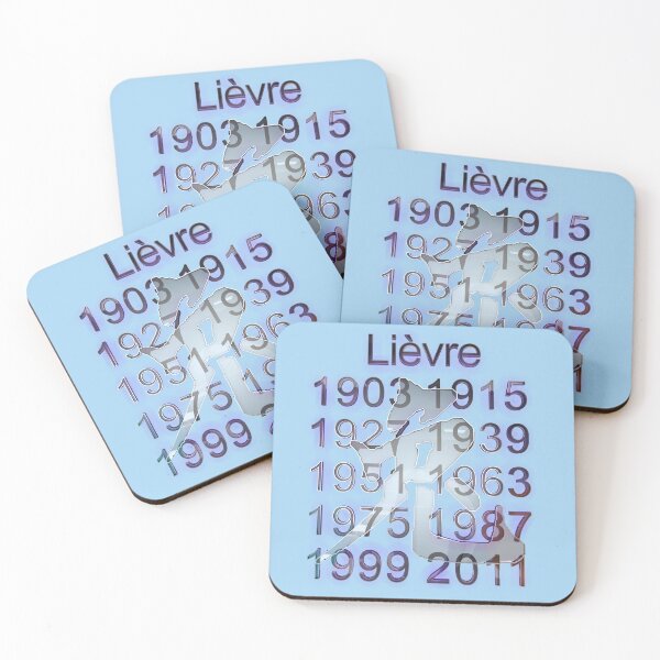 Item preview, Hare years dates of the Chinese zodiac sign designed and sold by CakTheo.