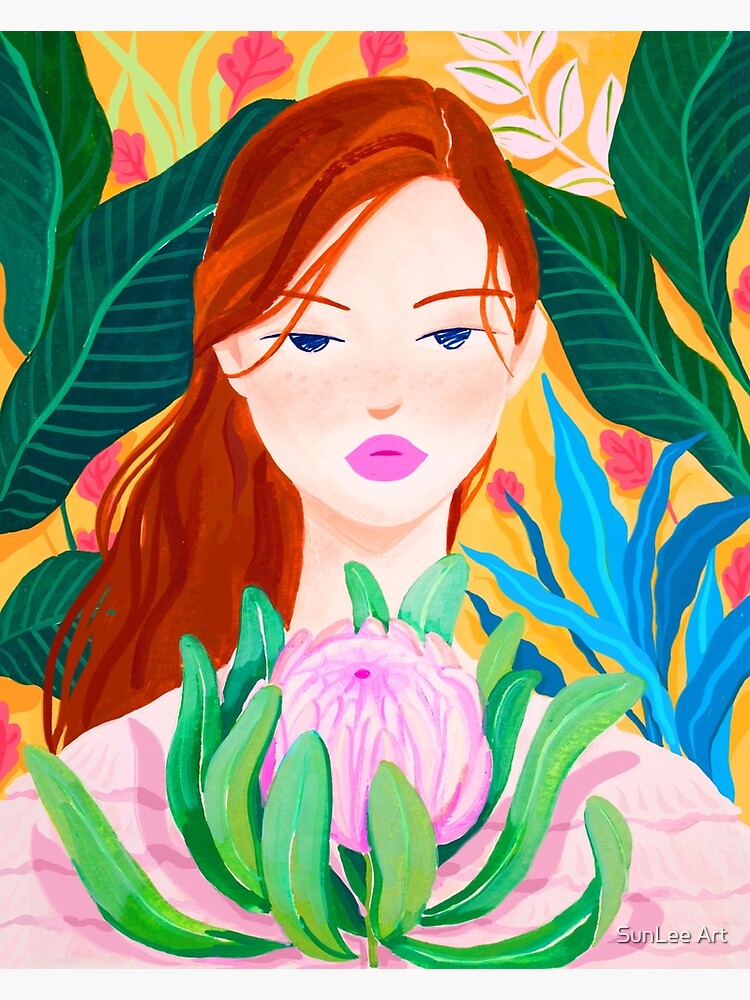 Botanical Lady by sunleeart