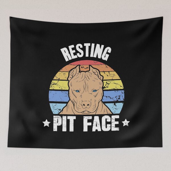 Item preview, Resting pit face designed and sold by Captain Mood.