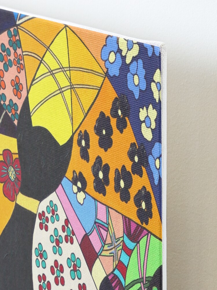 Alternative Ansicht von Lady-Kätz, Katze, cat, in Popart Aufgezogener Druck